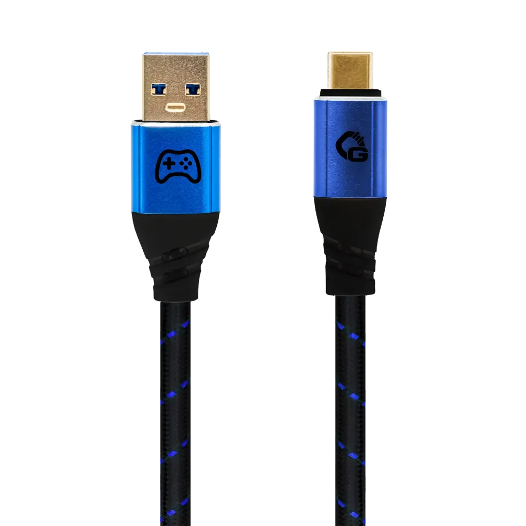 [D1C42583] Oehlbach NEW GAME BLUE USB Type-A Type-C 2m black