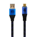 Oehlbach NEW GAME BLUE USB Type-A Type-C 2m black