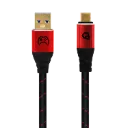 Oehlbach NEW GAME RED USB Type-A Type-C 0,75m black