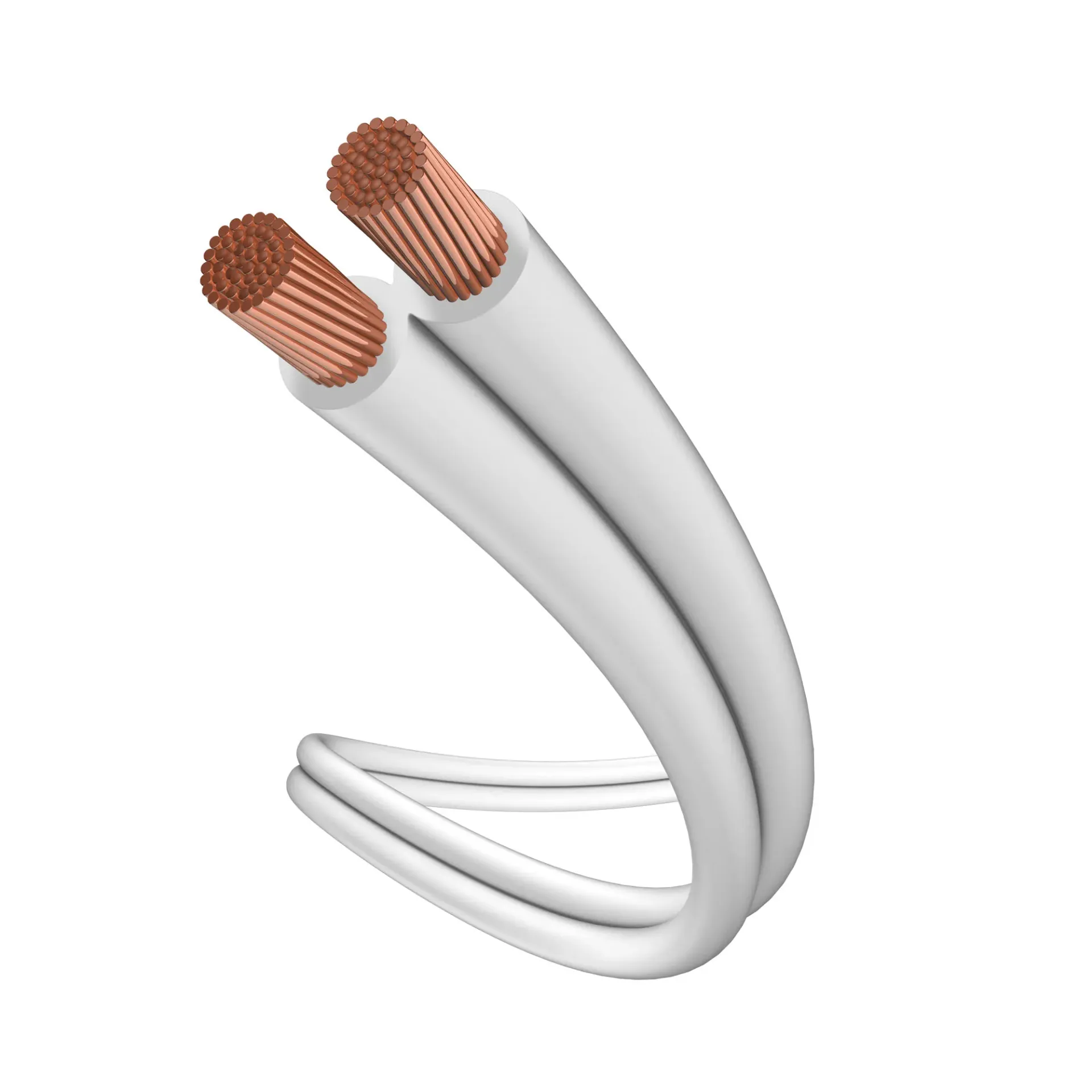 Inakustik Star LS-Kabel 2x0,75mm2 white - 400 m - 1,0 m
