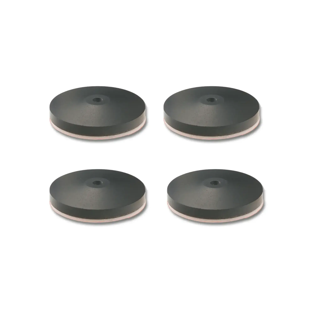 [0084847] Inakustik Prem Pic Plate black Set 4
