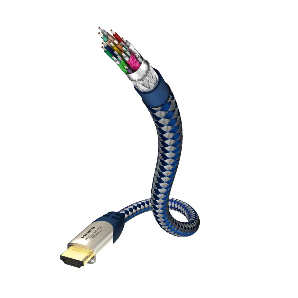 Inakustik Prem II HDMI<>HDMI w. Ether 2,0m
