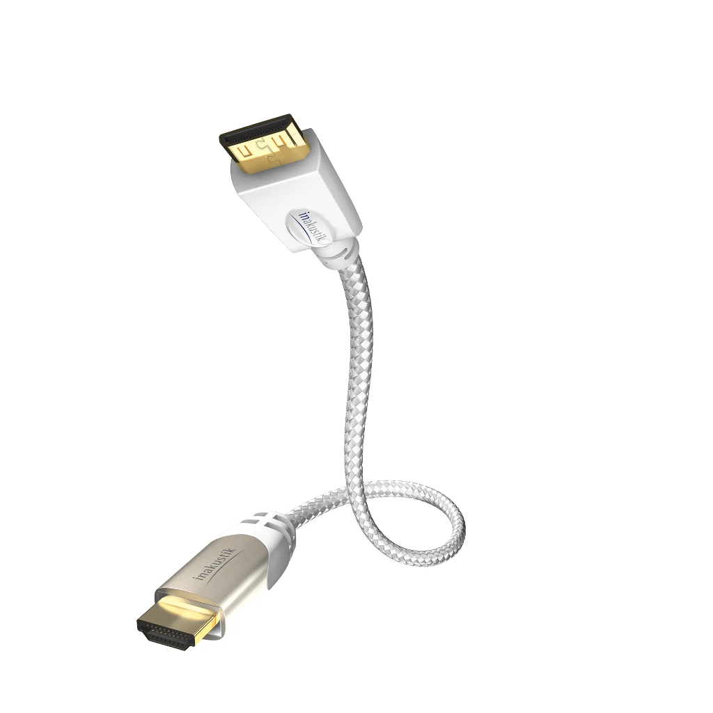 Inakustik Prem II Mini HDMI<>HDMI w. Ether. 3,0m