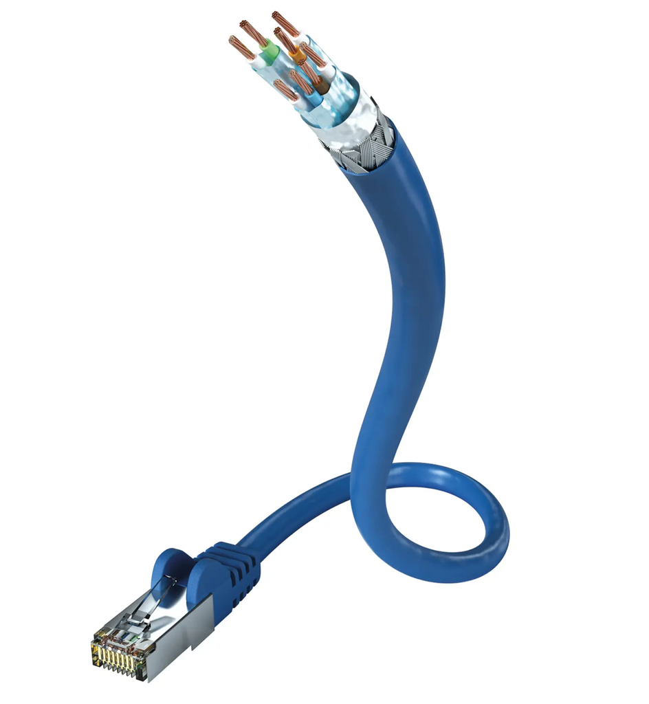 Inakustik Prem Profi CAT7 Cable 26AWG SF-FTP 1,0m