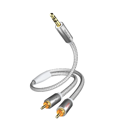 [004100015] Inakustik Prem II 3,5 jack<>2 RCA 1,5m
